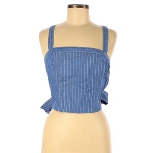 Free people tie back tank top